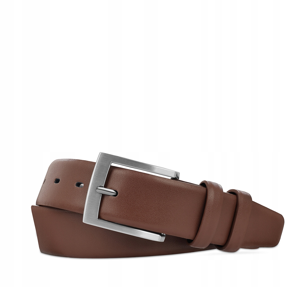 Hnědý pásek ze 100% přírodní kůže Pako Lorente vel 100