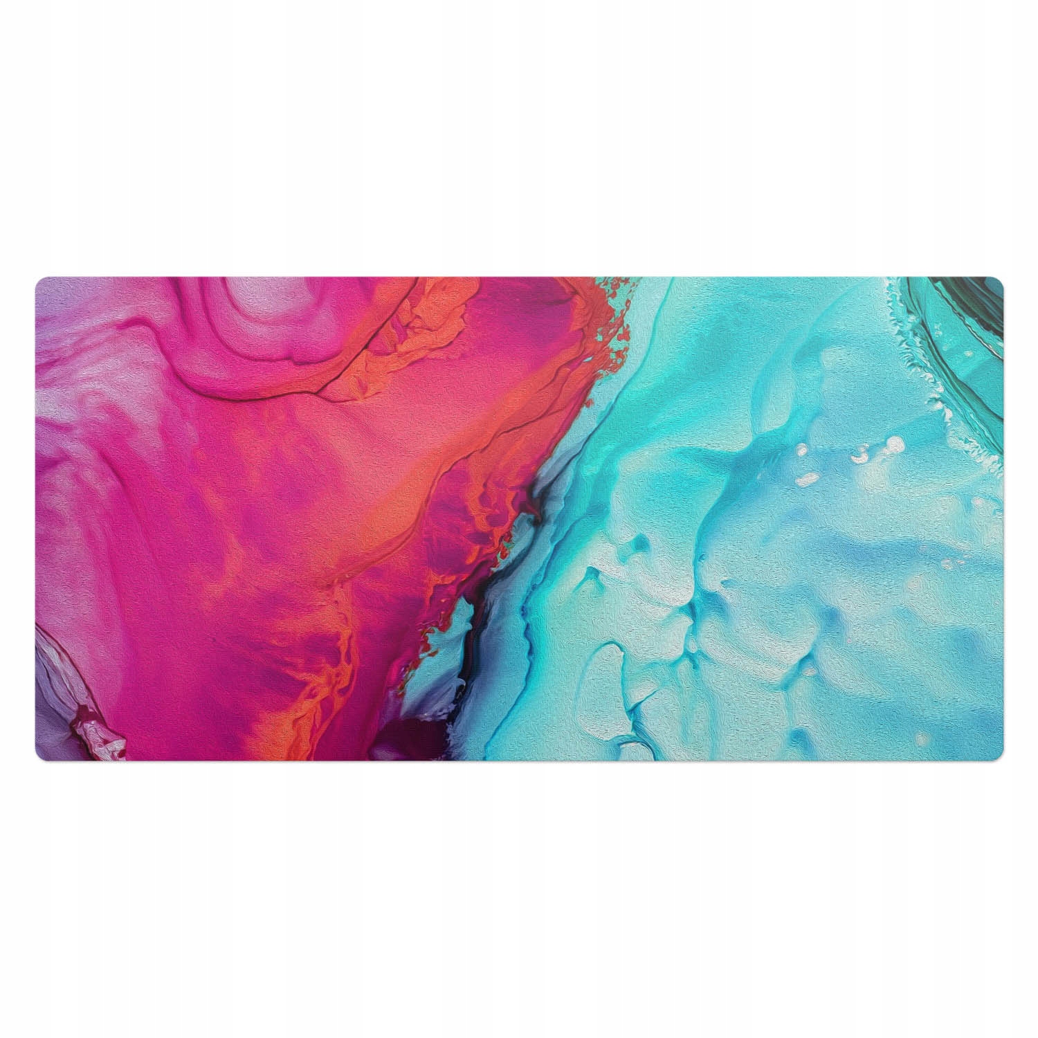 Moderní vinylová podložka pod klávesnici Abstraktní vlnový vzor 100 x 50 cm