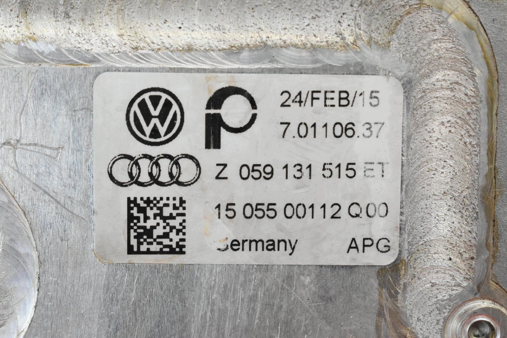 Abgaskuehler AGR EGR 059131515ET 7.02132.07.0 AUDI Q5 8R 3.0 TDI 239 KM 12