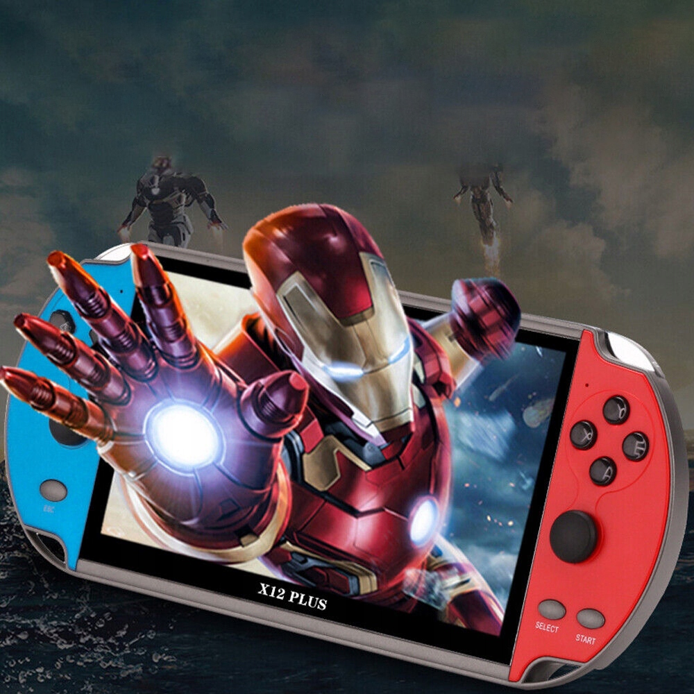 KONSOLA PRZENOŚNA DO GIER X12 PLUS 1000 GIER 7" Model konsola do gier