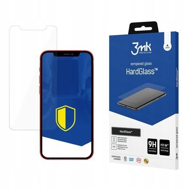 Szkło hartowane 3MK HardGlass do Apple iPhone 12/12 Pro 6,1"