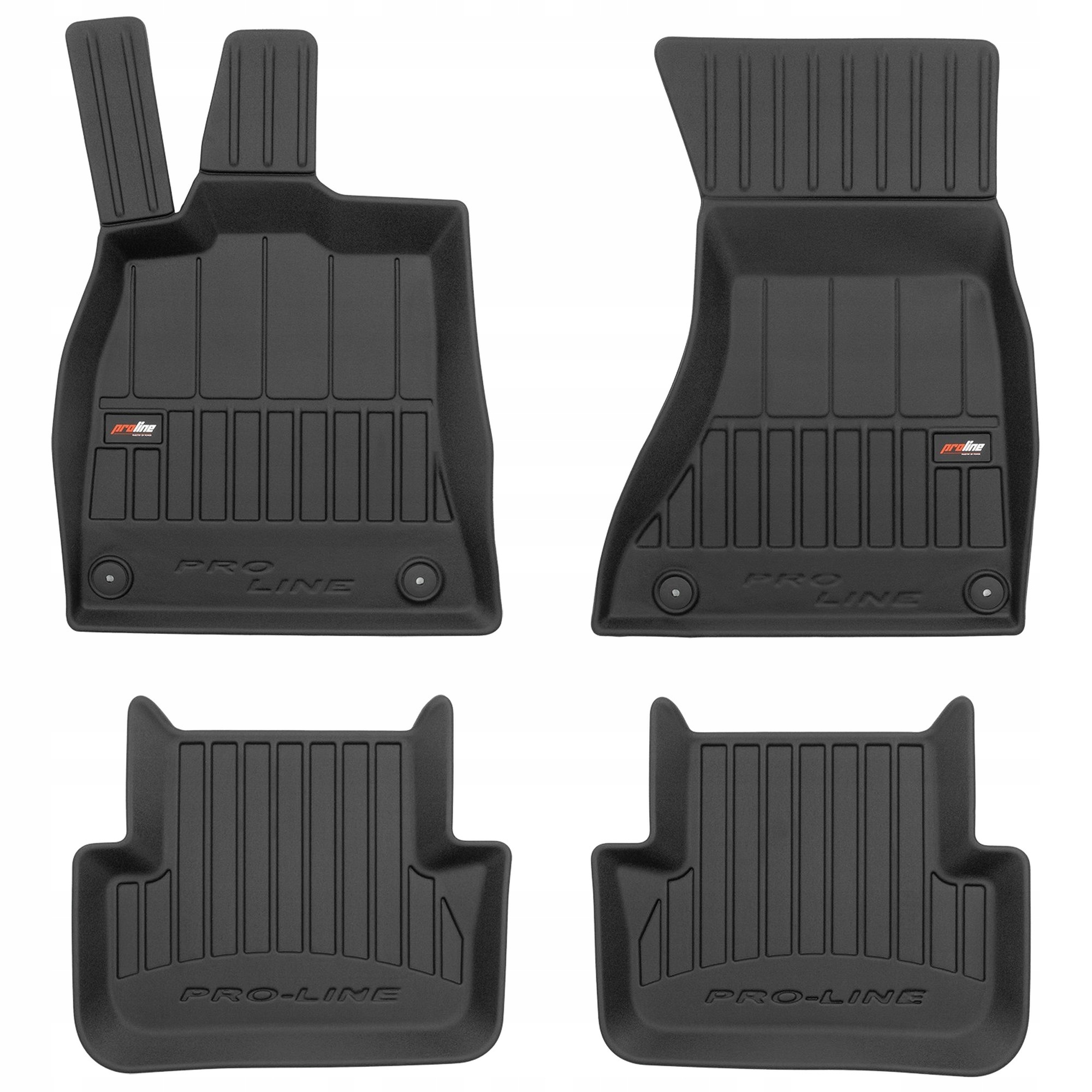 3D gumové rohože pre Audi A4 B8 2008-2015