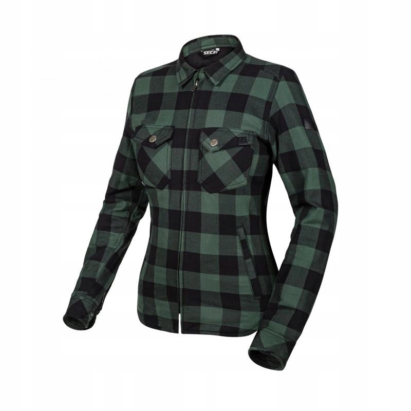 Dámska motocyklová košeľa kevlar Seca Marshal II Lady Green Darčeky