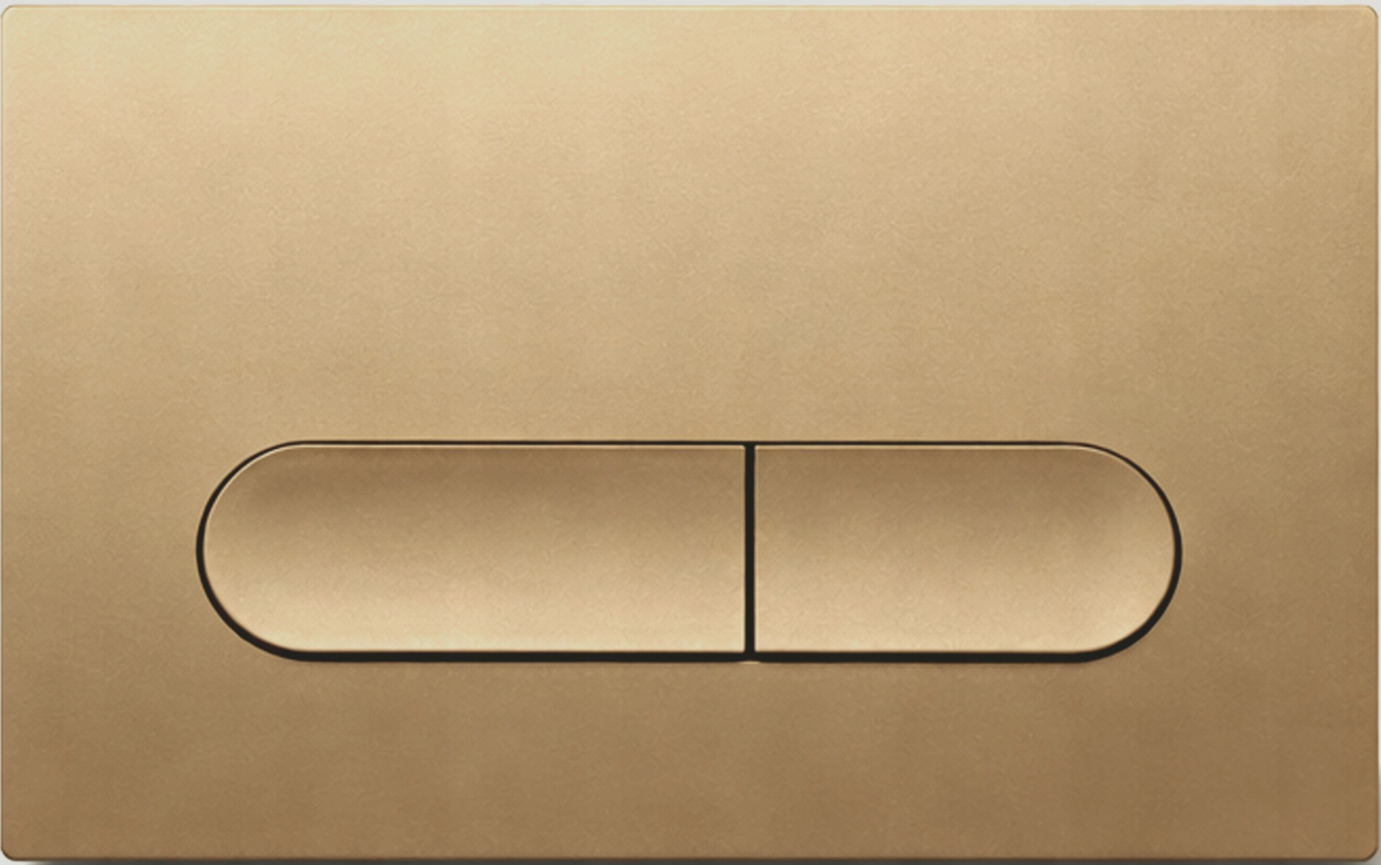 Splachovacie tlačidlo T1 zlaté pre Wc stojan Geberit Duofix Basic UP100 Delta