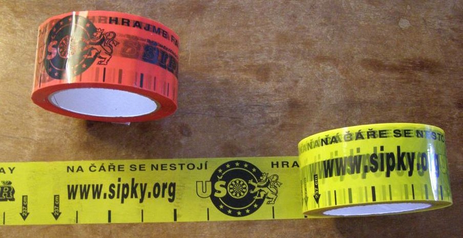 Linia odrzutowa Uszo "nieskończona" 66 m żółta