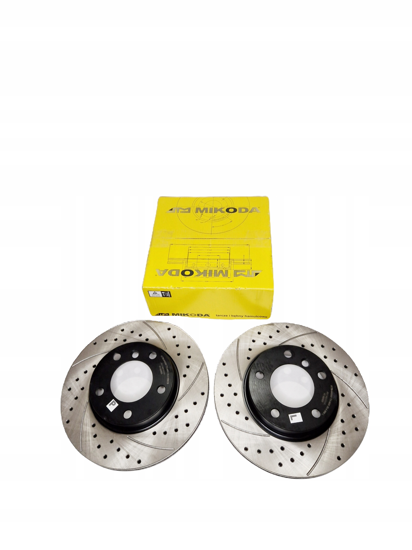 0295s-B - Спортивні диски mikoda GT задні VW GOLF 7 272mm