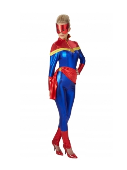 Kostým Kapitán Captain Marvel Licencovaný Xs