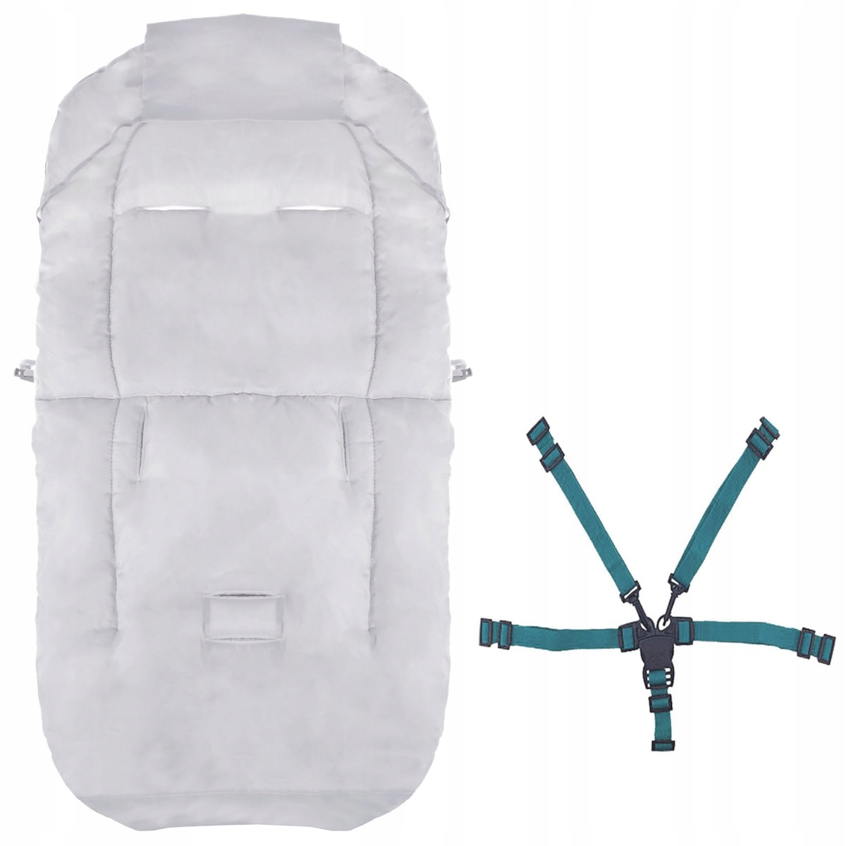 ŚPIWOREK ZIMOWY PREMIUM 4w1 Z POLARKIEM NA SANKI DO WÓZKA GONDOLI ŚPIWÓR Marka Springos