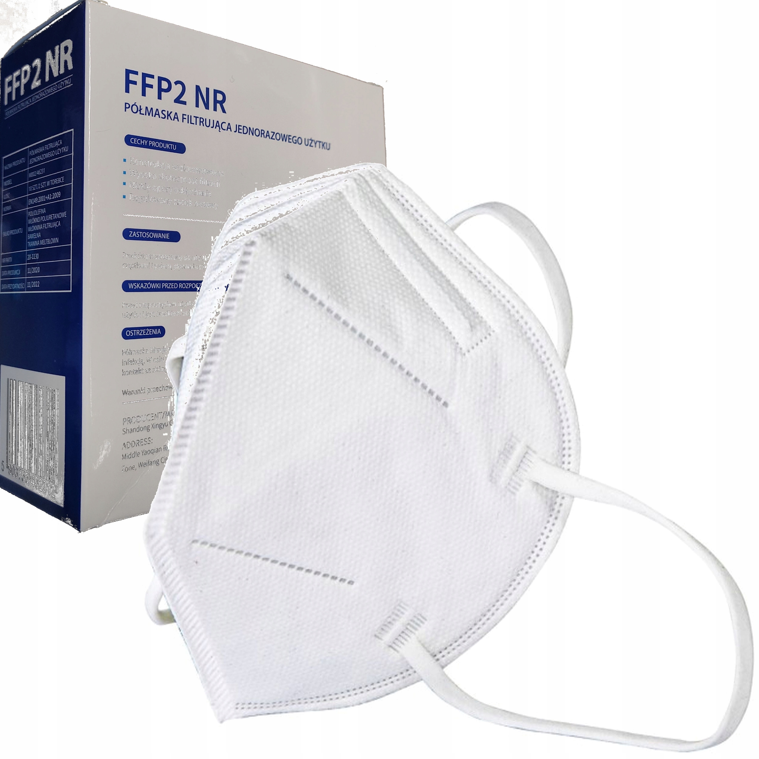 

Lahti Pro Maska ochronna filtr FFP2 10szt