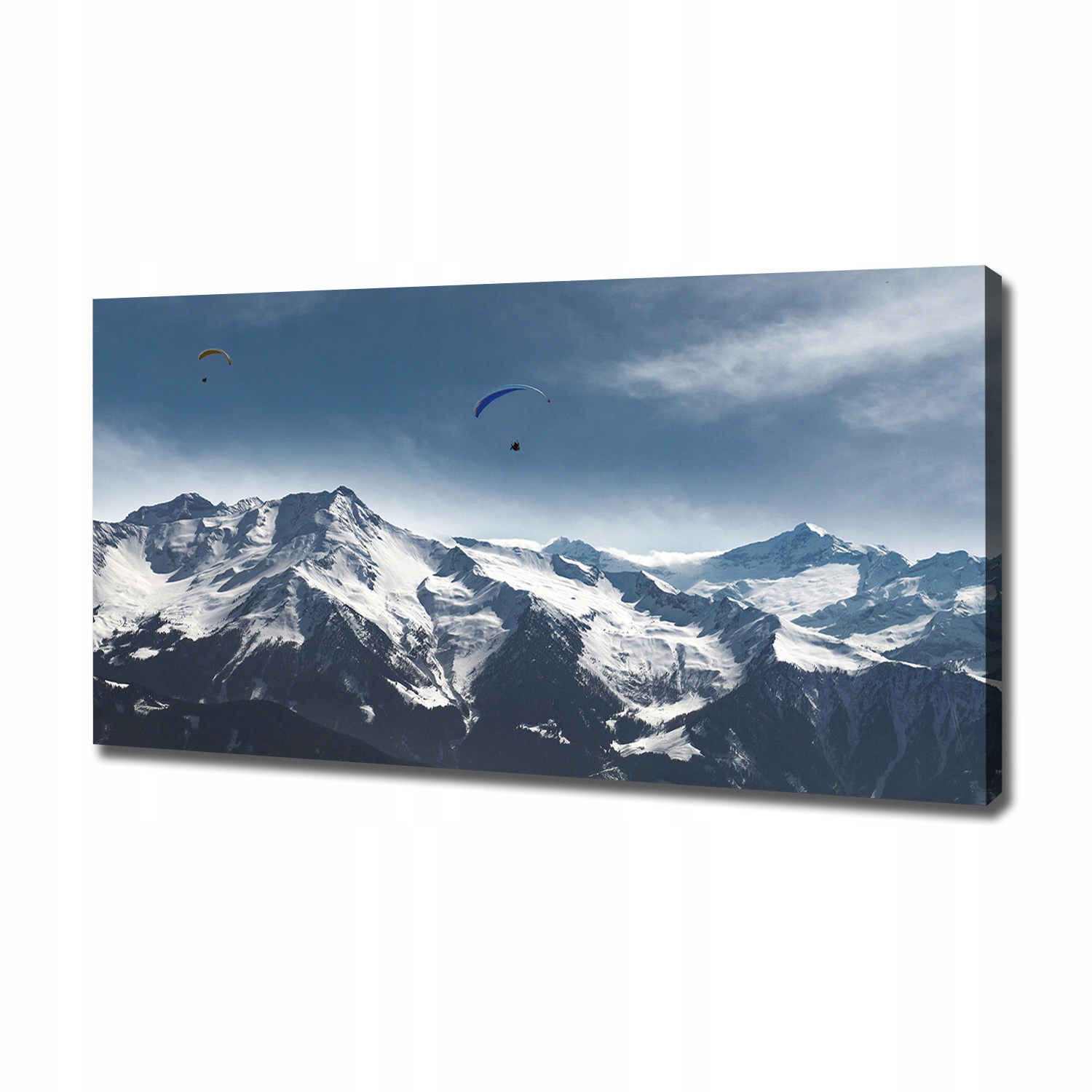 

Foto obraz na płótnie Paralotnie Alpy 120x60 cm