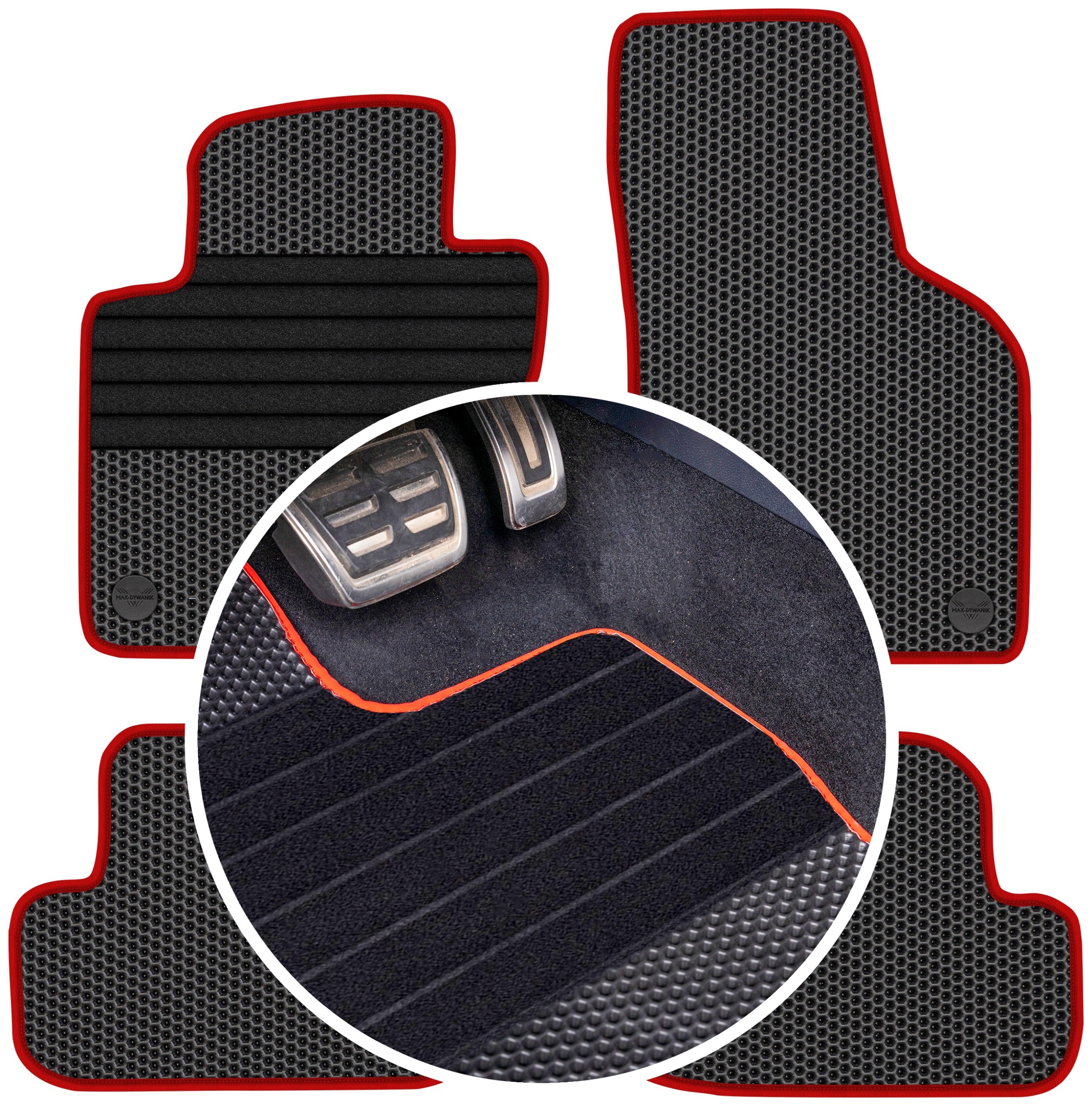 Vw Beetle 2012-2019 Gumové rohože Eva Eternity Plastry Medu