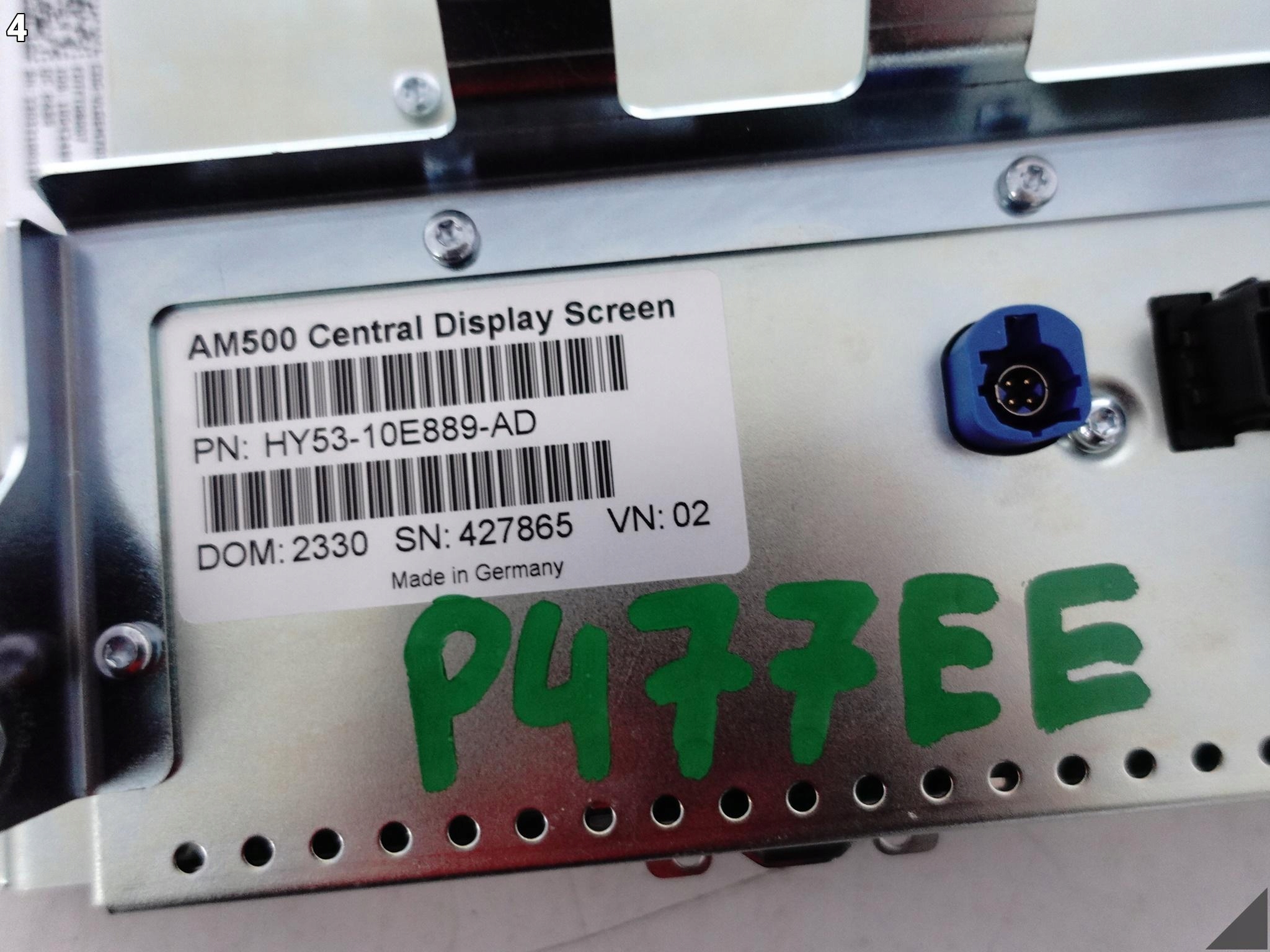 ASTON MARTIN DBS II 2 SUPERLEGGERA 18-24 DISPLAY DISPLAY EIZO