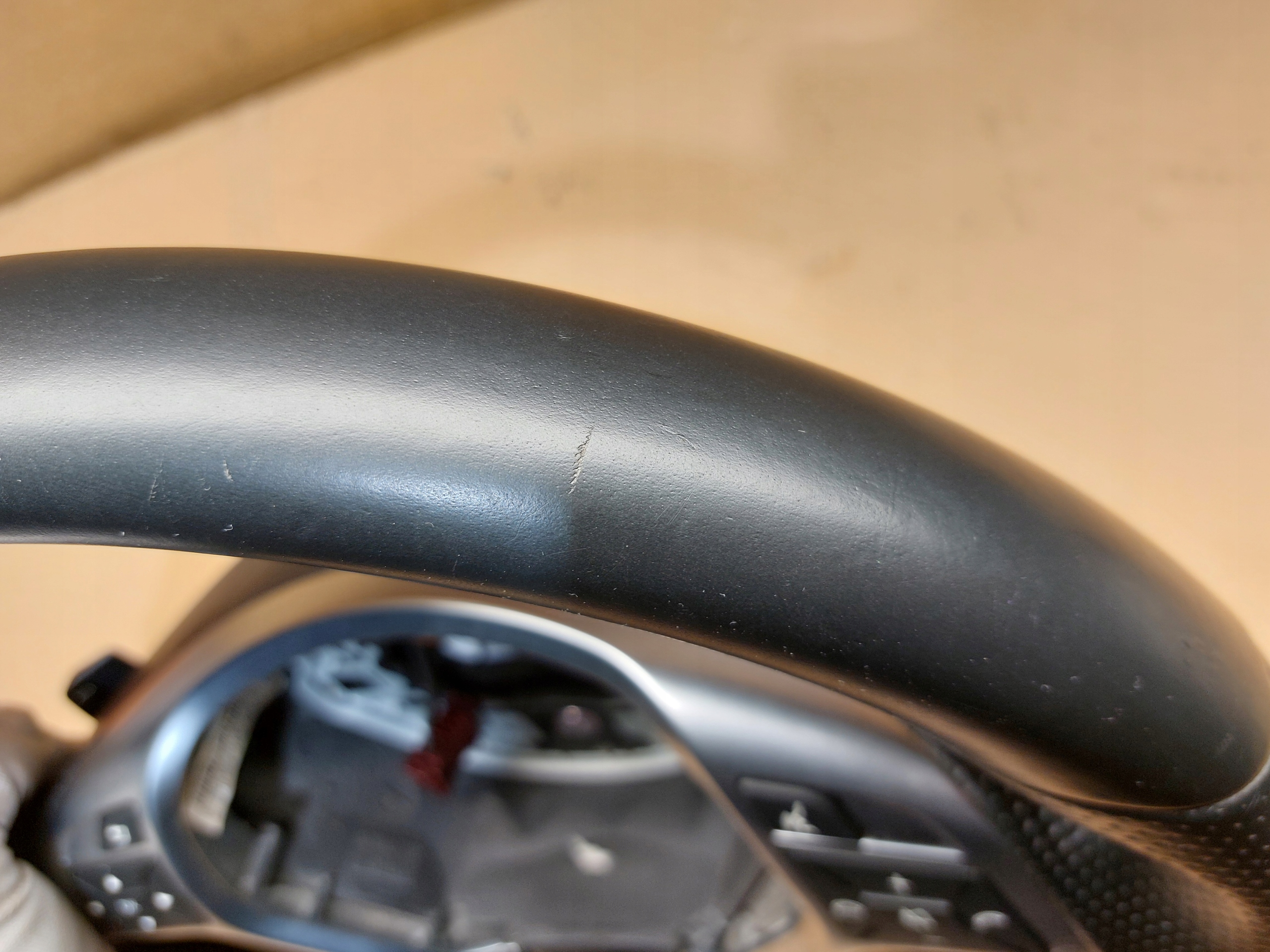 steering wheel, leather MULTI with shifting MERCEDES E KLASA W212 AMG 15r