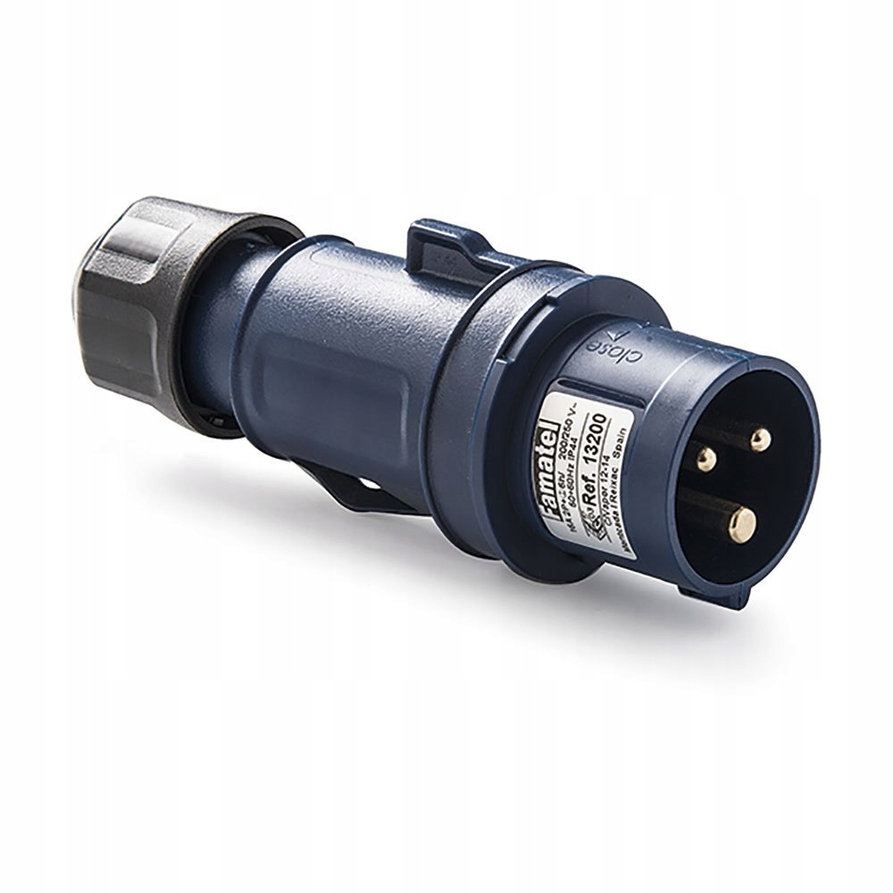 

Wtyczka przenośna 32A/3p 13203 niebieska Famatel