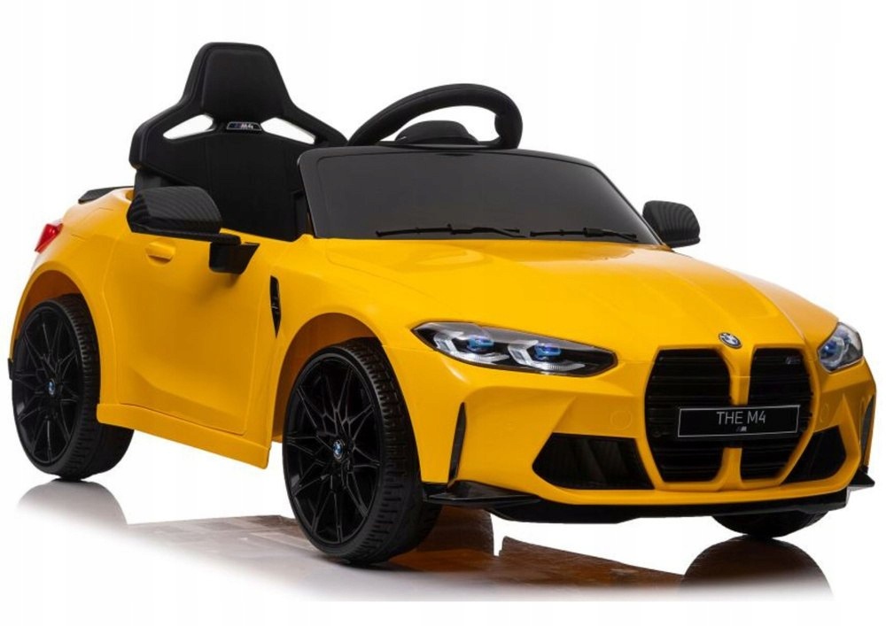 Auto Na Akumulator Bmw M4 Zółte Lean Cars