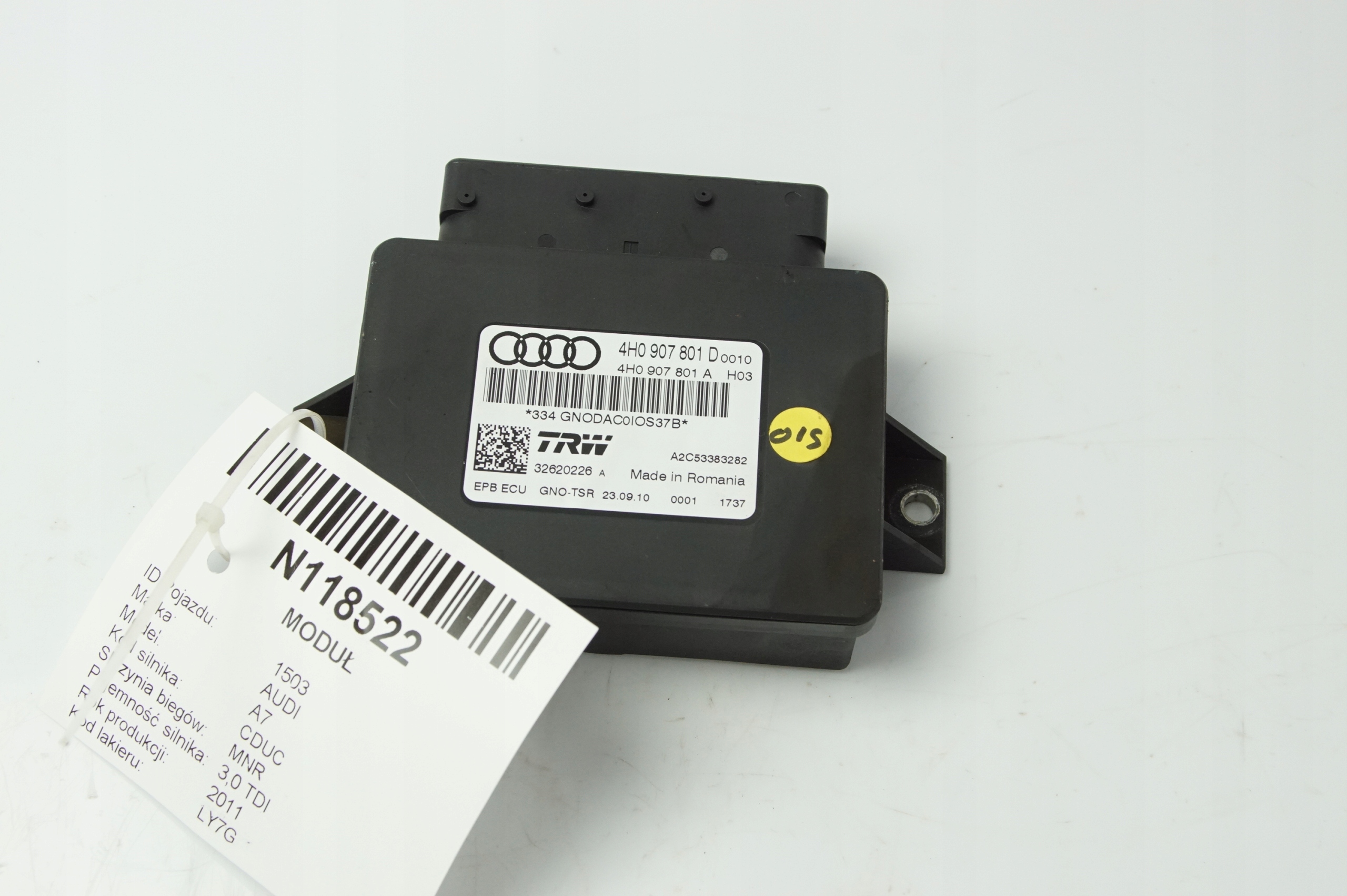 modulo 4H0907801A 4H0907801D AUDI A7