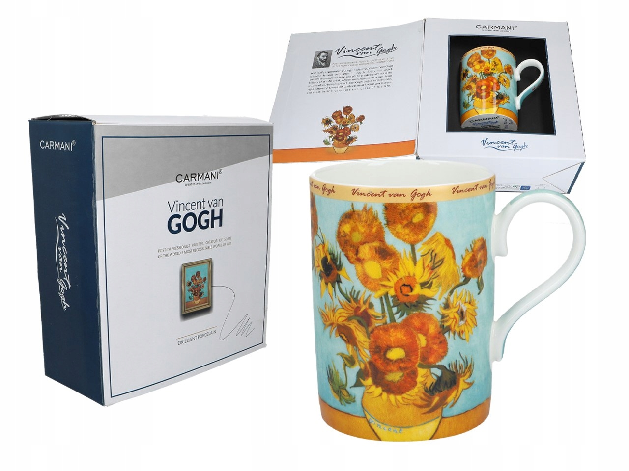 Hrnček V. van Gogh, Slnečnice (carmani)