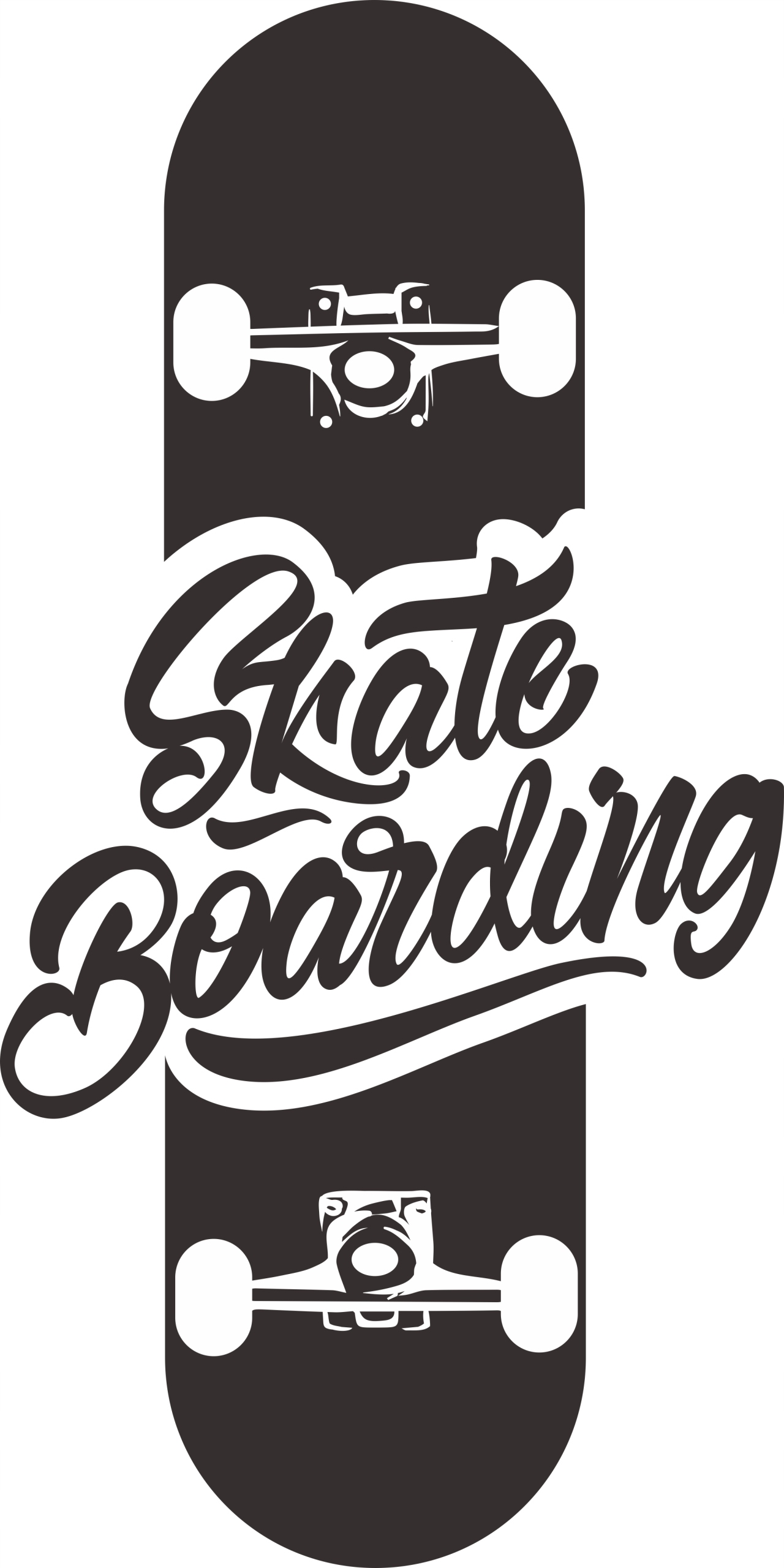 Samolepky na stenu pre chlapcov Skateboard Skate