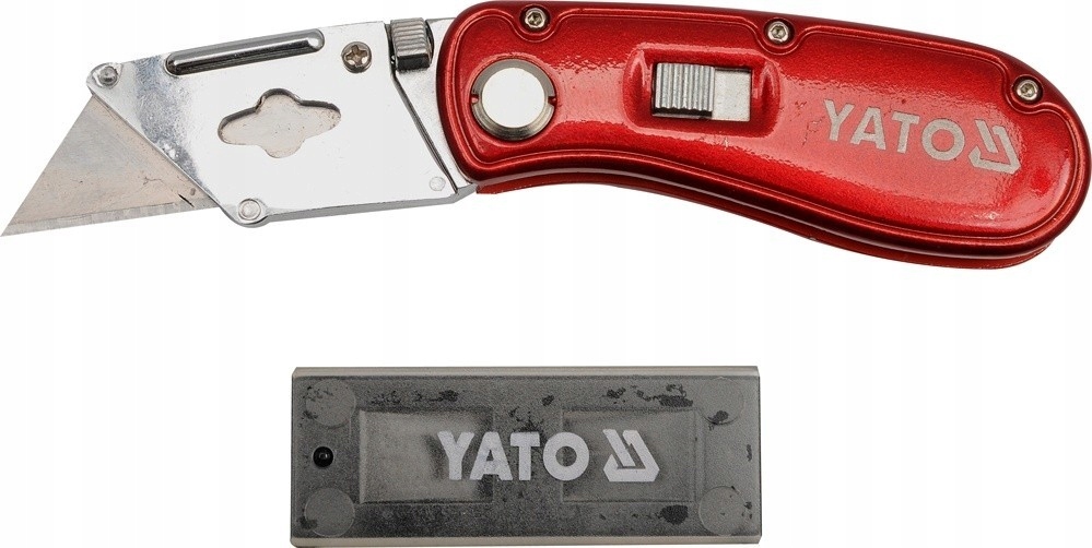 Nożyk z ostrzem trapezowym ostrza zapasowe 61x33 mm YT-7534 Yato