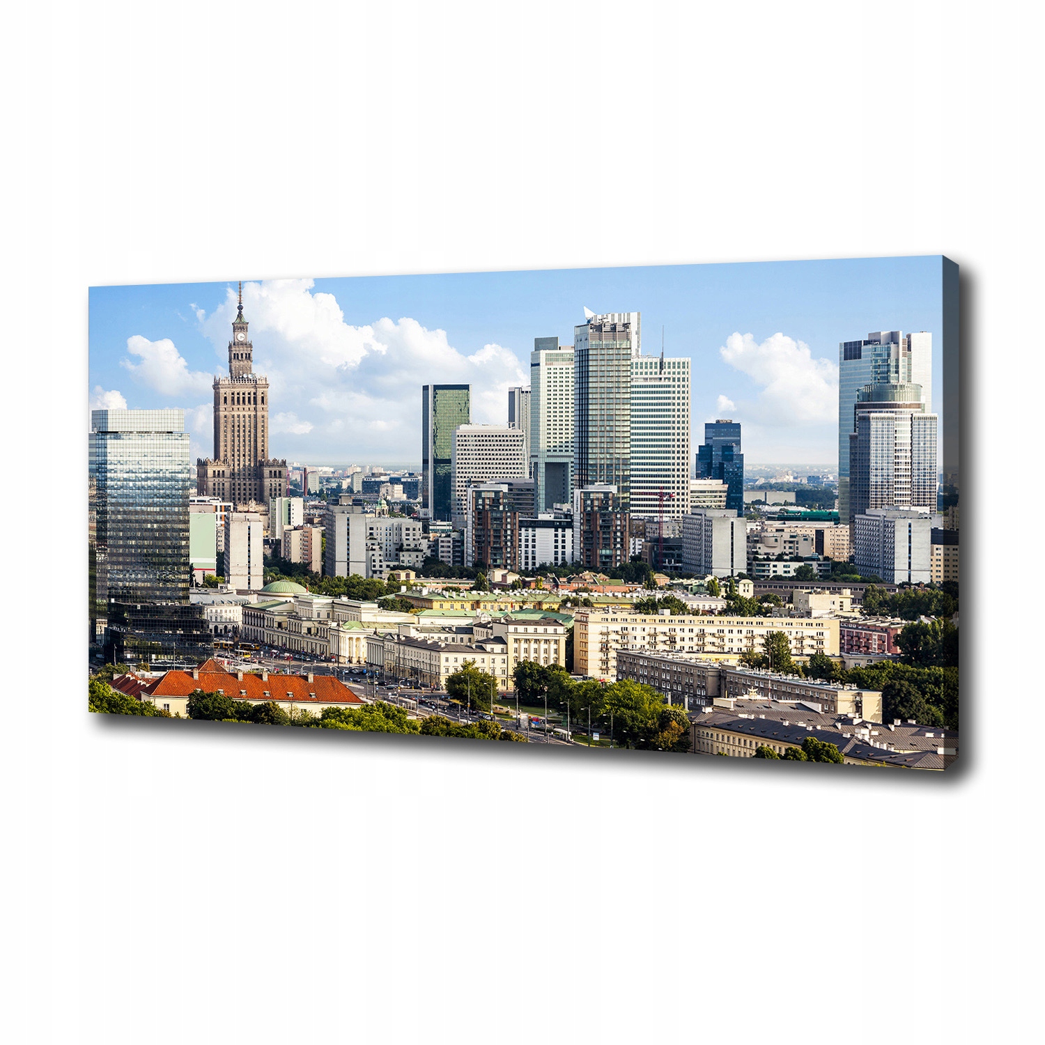

Foto obraz na płótnie Warszawa Polska 100x50 cm