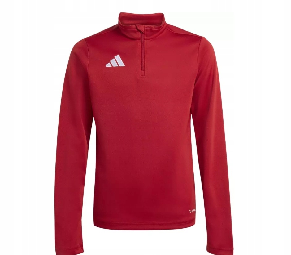 Bluza dziecięca Adidas Entrada 26 poliester JZ6612 czerwona r. 164cm