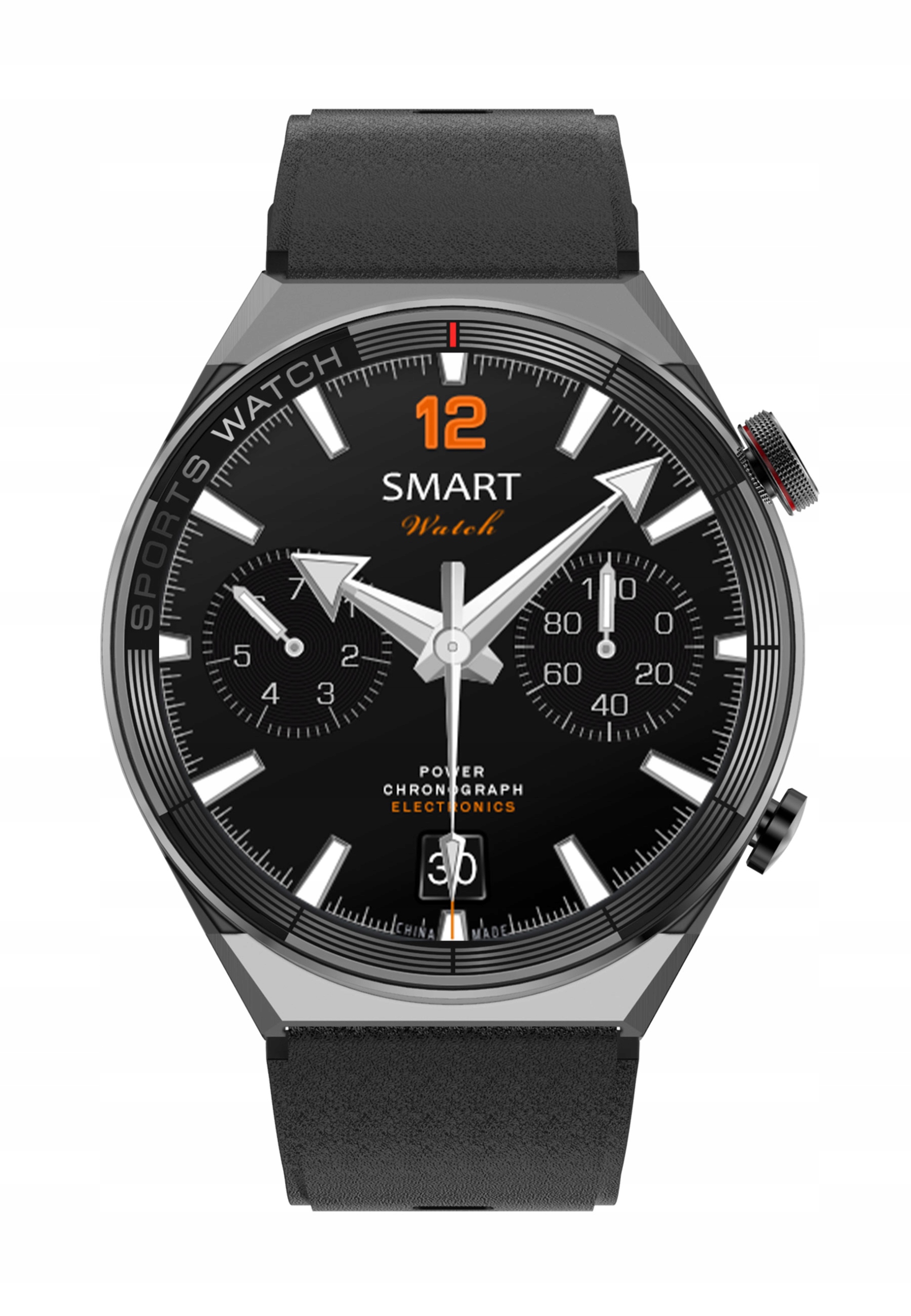 Smartwatch pomiary zdrowotne i aplikacje Watchmark Model Maverick