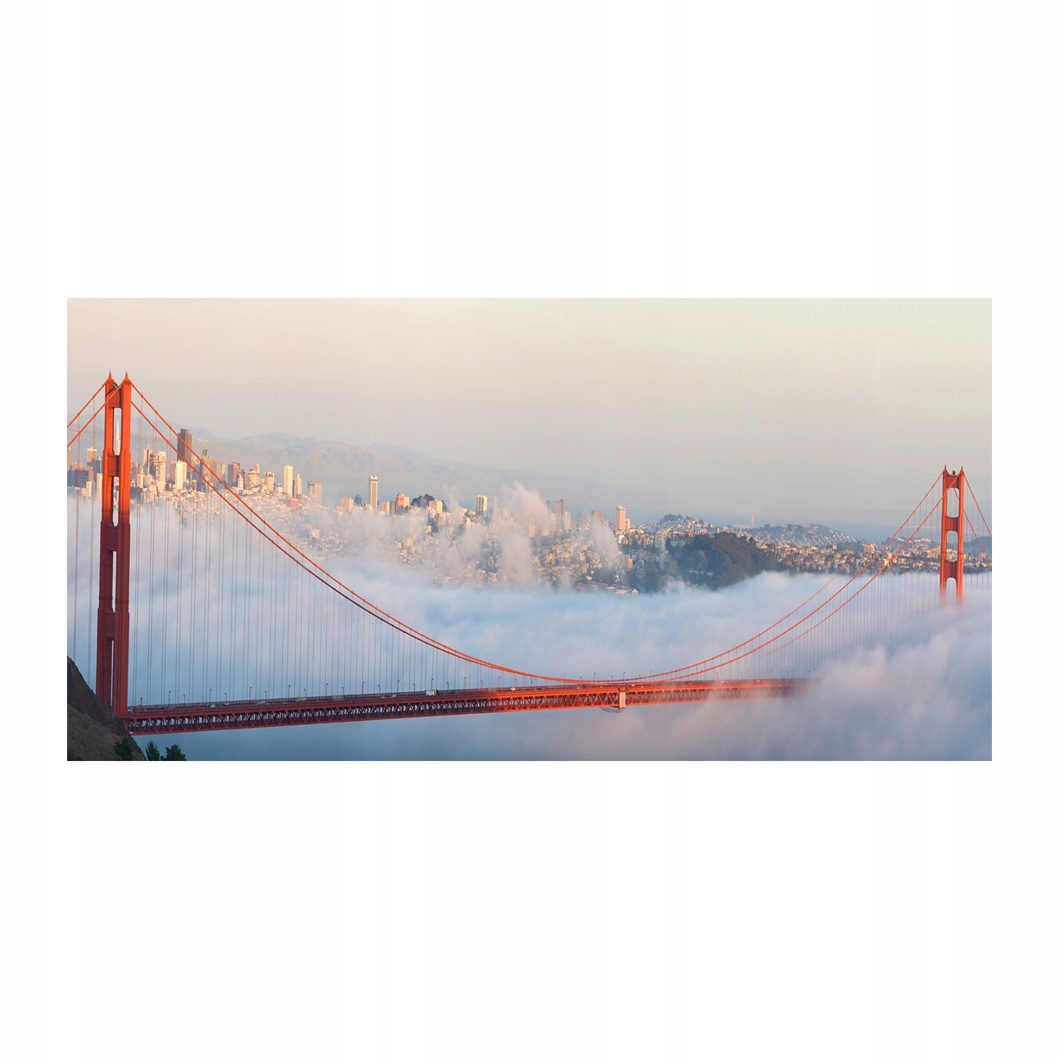 

Foto obraz szkło akryl Most San Francisco 120X60cm