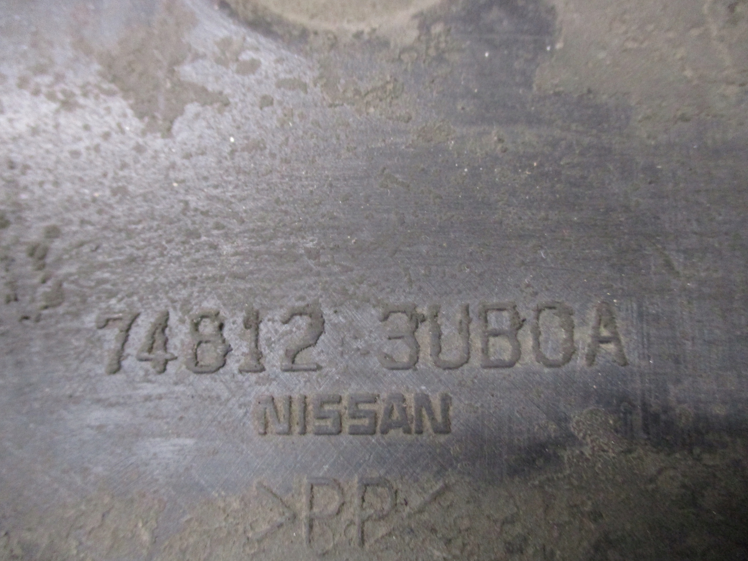 cover chassis NISSAN X TRAIL 74812-3UB0A