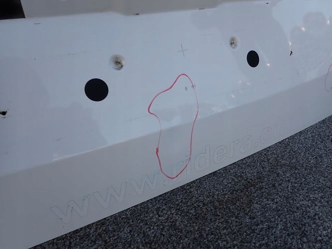 BERLINGO PARTNER IV RIFTER COMBO E boot doors rear part below uchylna szybe