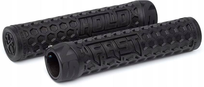 Rowerowe Gripy Chwyty Ns Bikes Nsbikes Hold Fast Lock-on Przykręcane Czarne