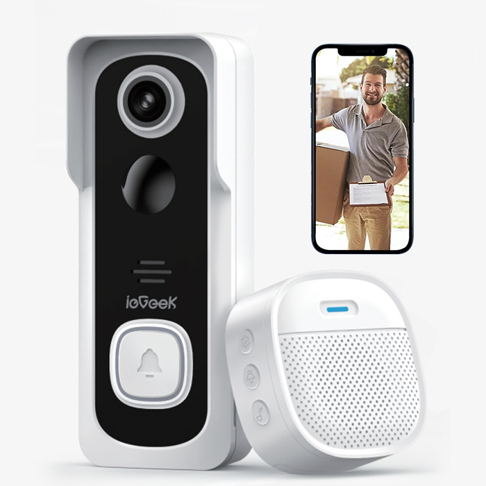 2K Videodomofon Wifi 2,4 GHz Kamera 1296P Full Hd Domofon Smart Video Pir