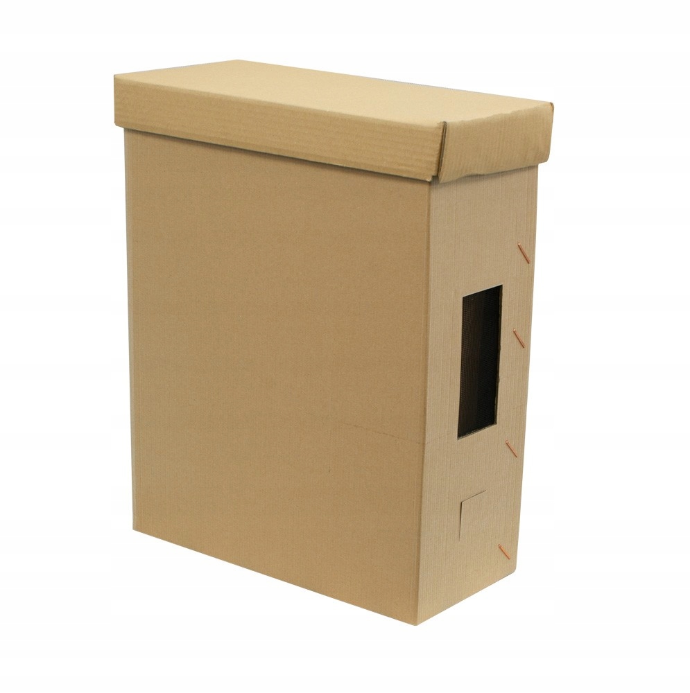 

Skrzynka kartonowa transportowa Warszawska Posz.