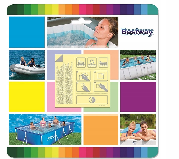 

Wodoodporne Łatki Do Klejenia Basenu Bestway 10SZT
