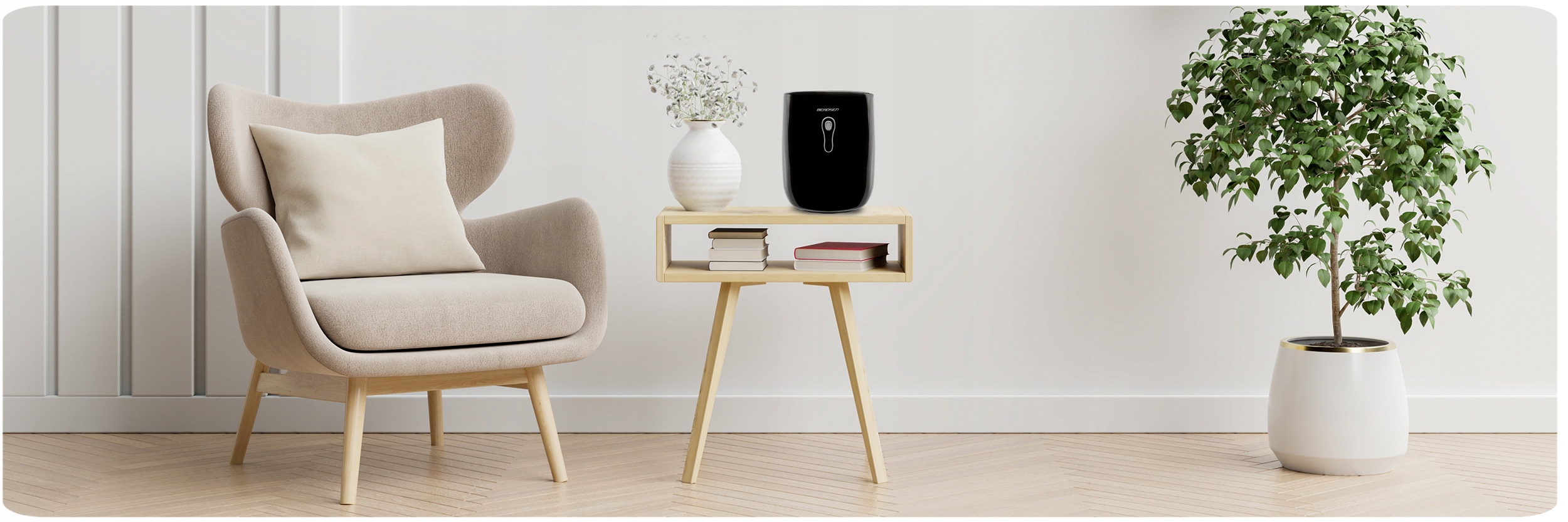 OSUSZACZ POWIETRZA POCHŁANIACZ WILGOCI 800ML 23W Pojemność zbiornika na wodę 0.8 l