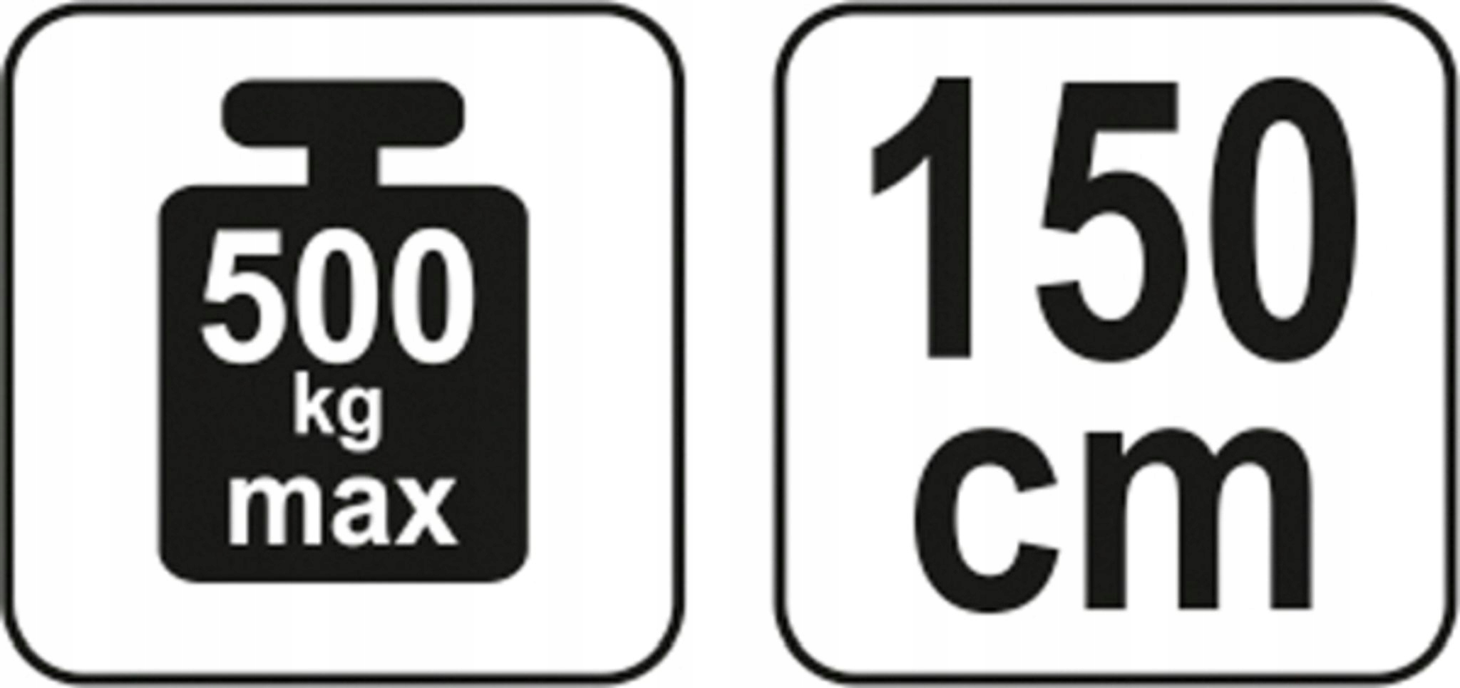 YATO BELKA DO PODWIESZ. SILNIKA UDZWIG 500KG