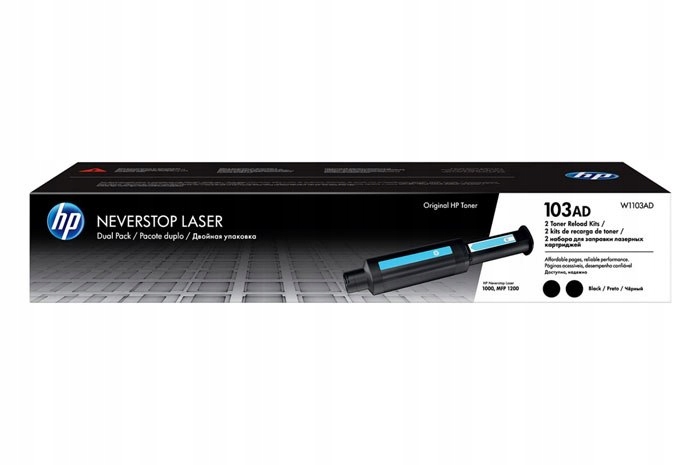 Originální černý toner Hp Neverstop Laser 1000, 1200 Mfp (103AD W1103AD)