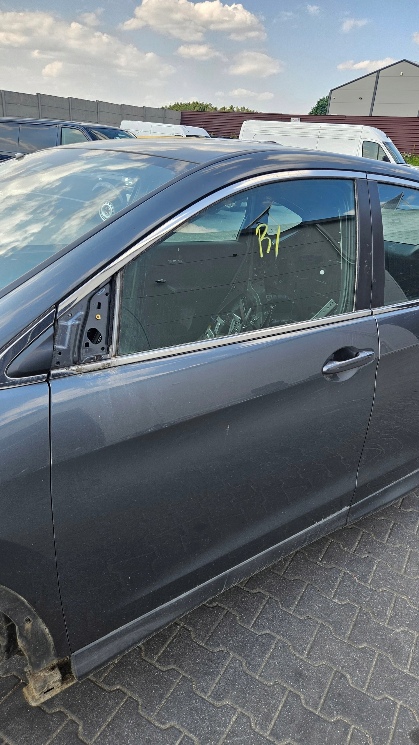 HONDA CR-V IV door left front left front NH737M 12-15 r.