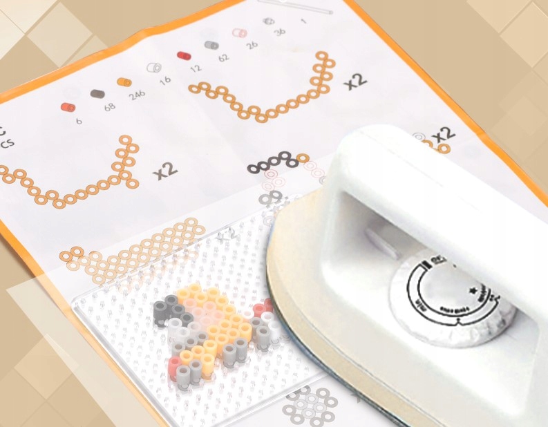 3D Koraliki do prasowania KOPARKA Auto Prasowanka Płeć chłopcy dziewczynki