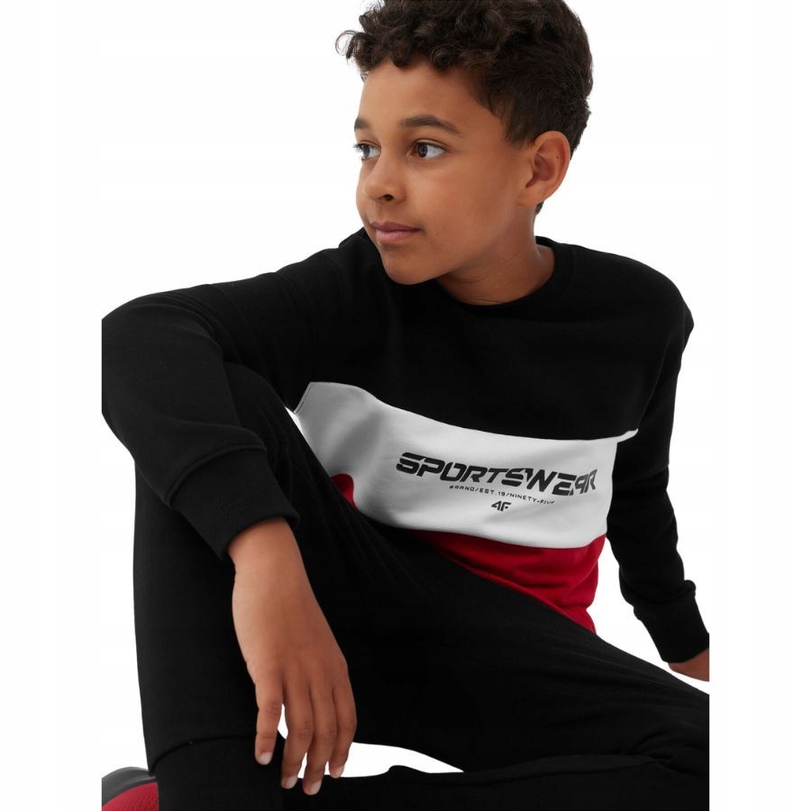 BLUZA DZIECIĘCA 4F CHŁOPIĘCA SPORTOWA DRESOWA Wiek dziecka 8 lat +