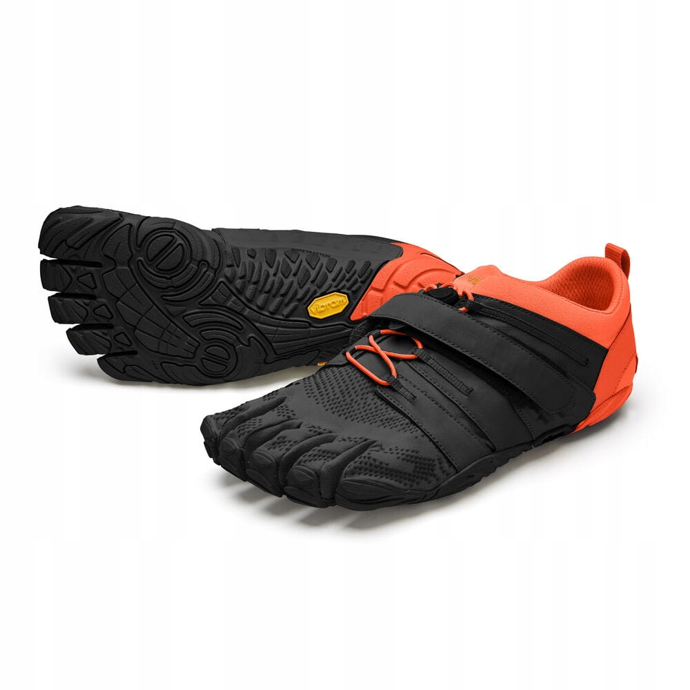 Sportovní barefootová obuv s prsty V-train 2.0 Men's 50 černo-oranžová