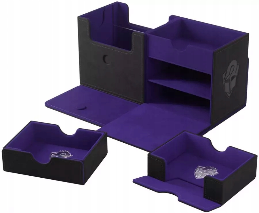 Gamegenic The Academic 133+ XL Tolarian Pudełko Na Karty Black Purple
