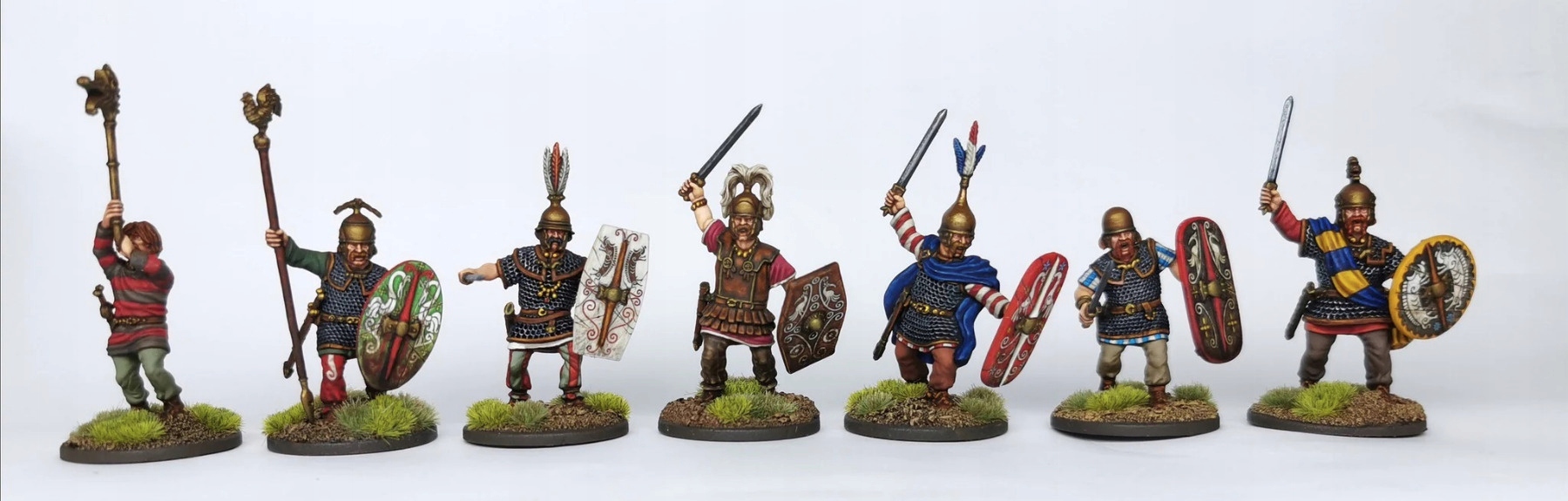 Gallic Armoured Warriors 4 szt. Wydawca Victrix