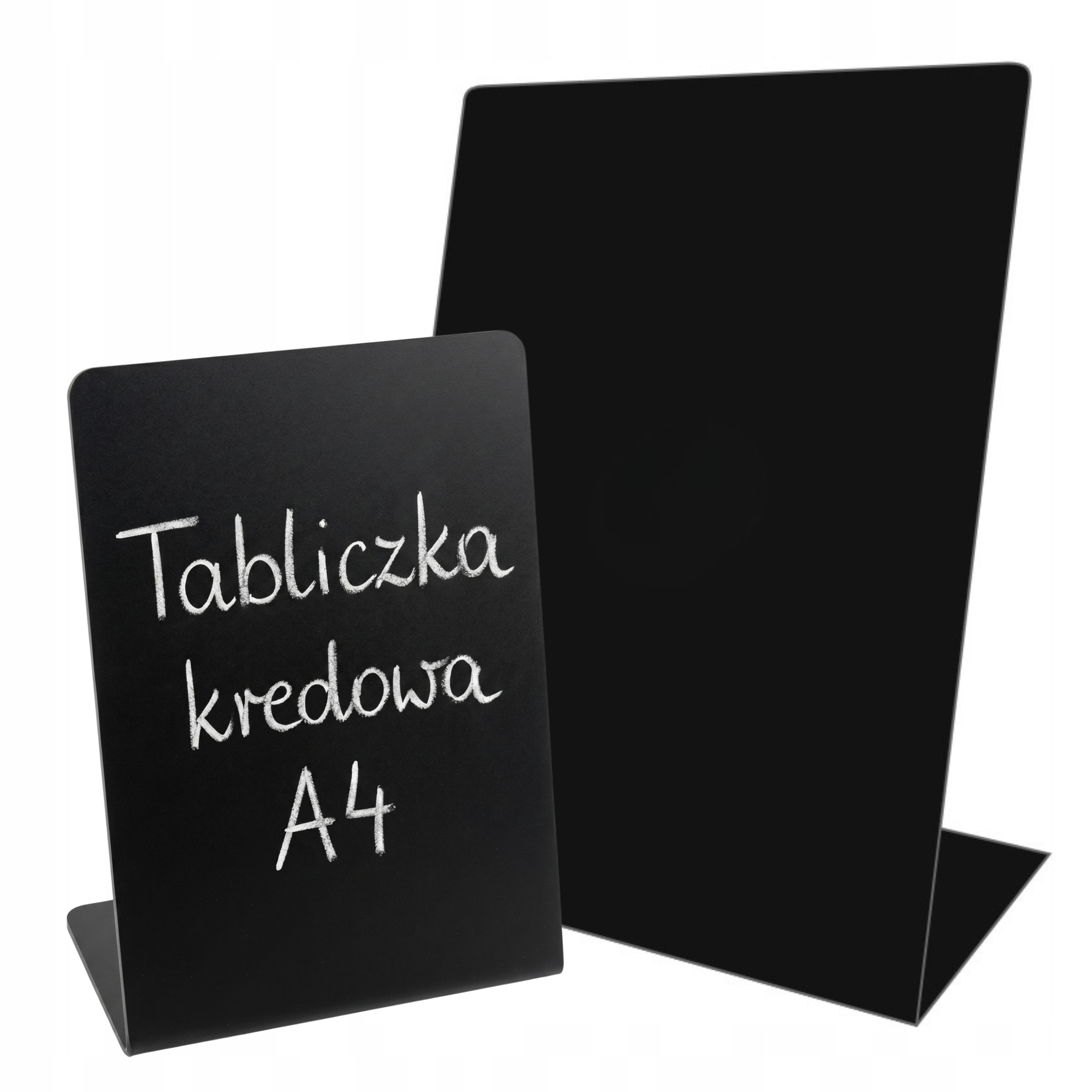Cenówka Kredowa Tabliczka A4 Stojak Informacyjny Reklamowy Numer Stolika