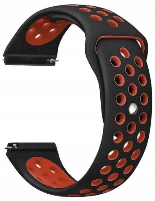 Czarno-czerwony Pasek do Samsung Galaxy Watch 46mm (Tech-Band)