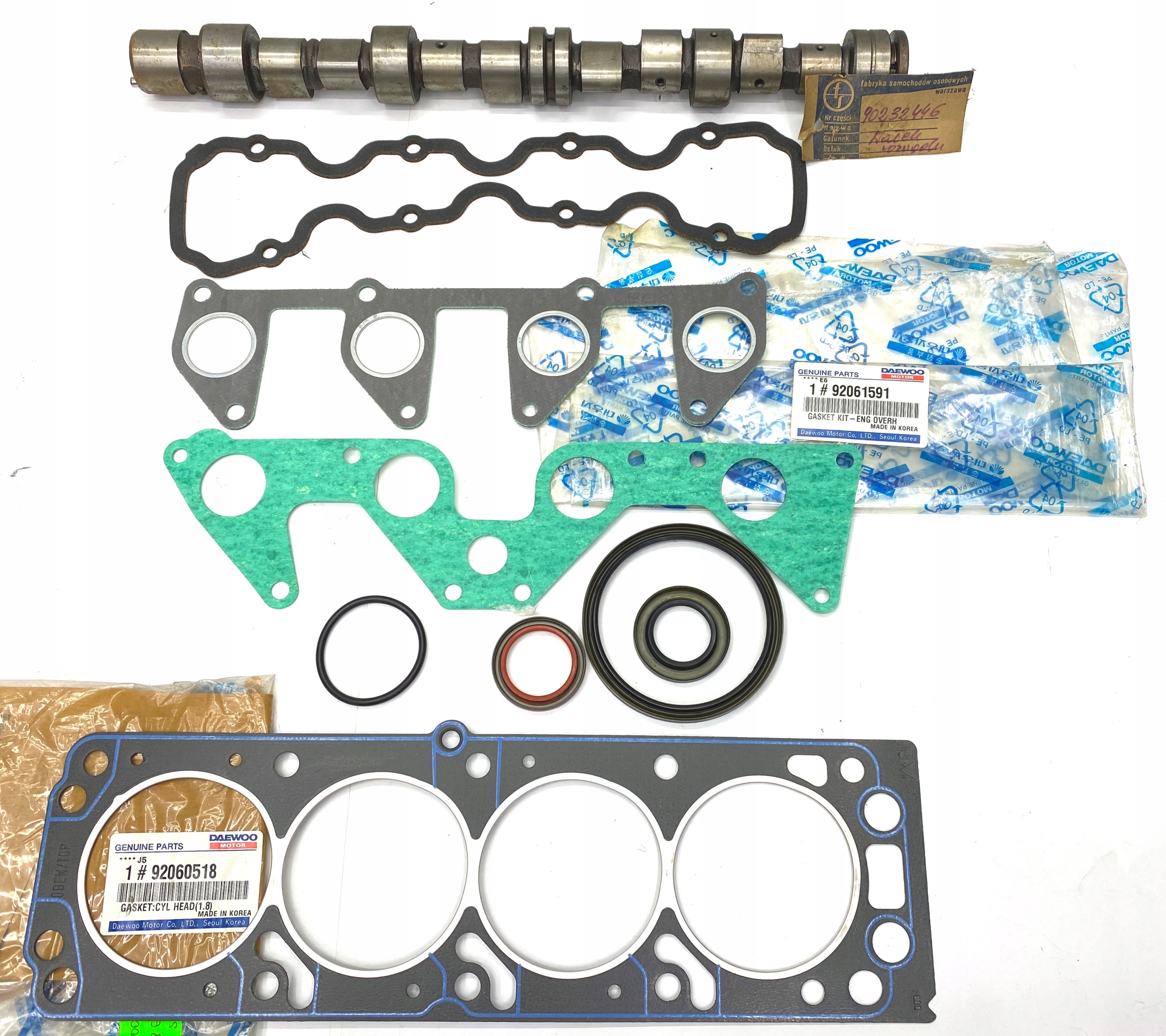 92060518 92032446 - ПРОКЛАДКА ГОЛОВКИ РАСПРЕДВАЛА ESPERO 1,8 2,0 8V