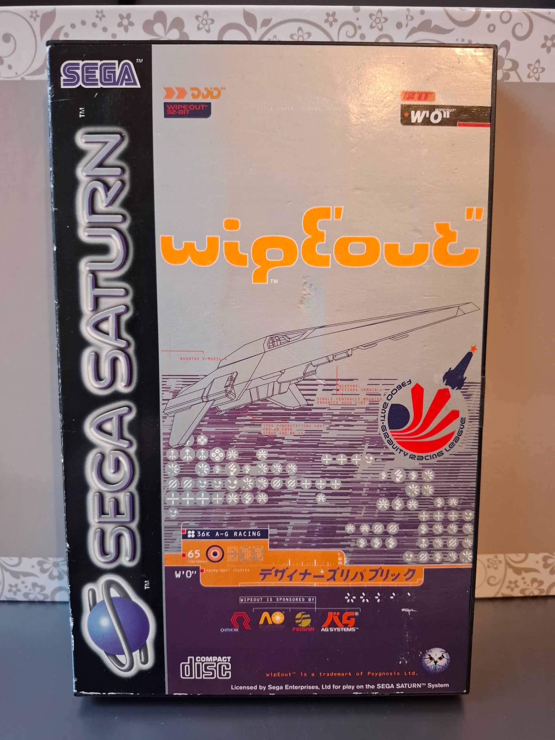 WIPEOUT SEGA SATURN