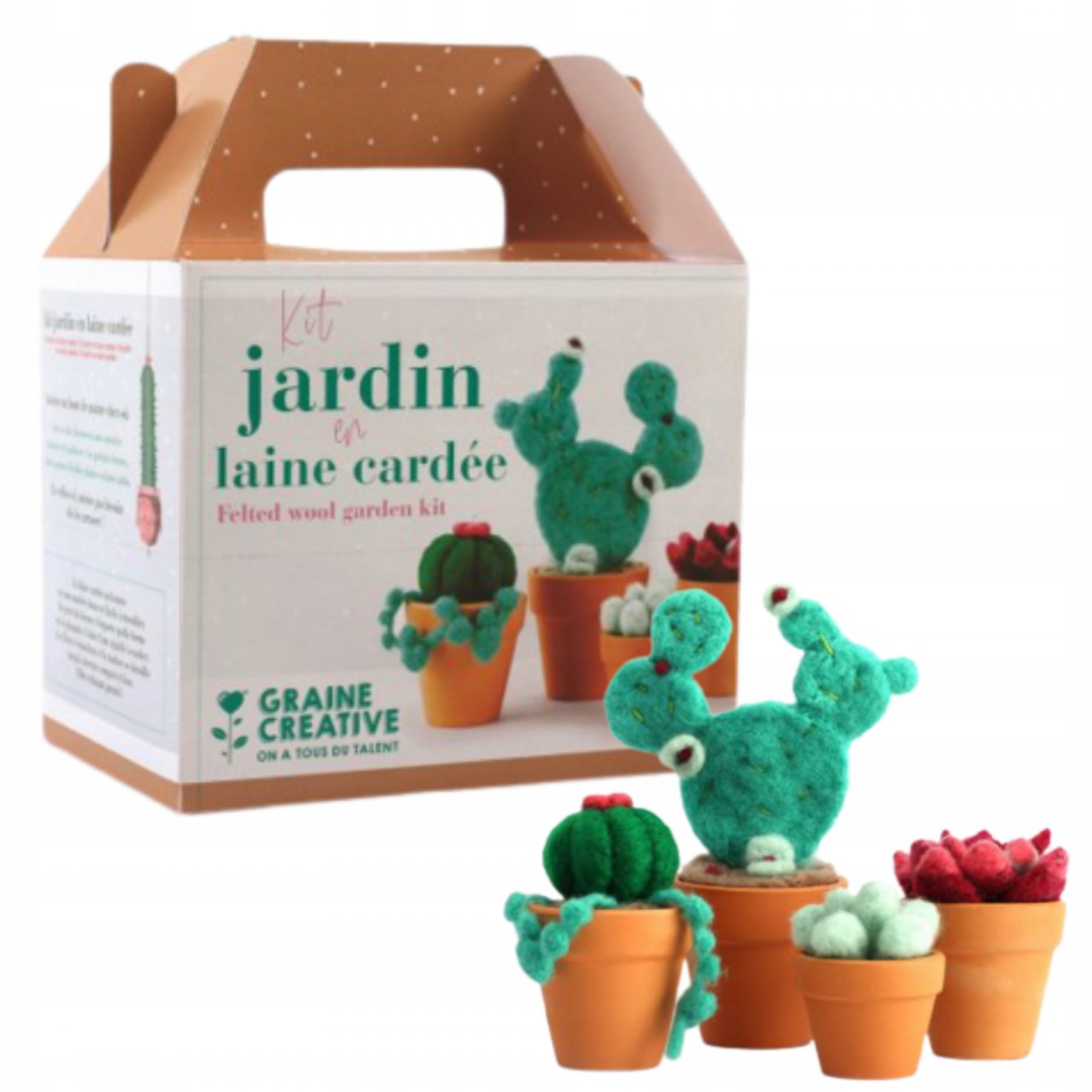 Plstěná sada Zahrada kaktusů