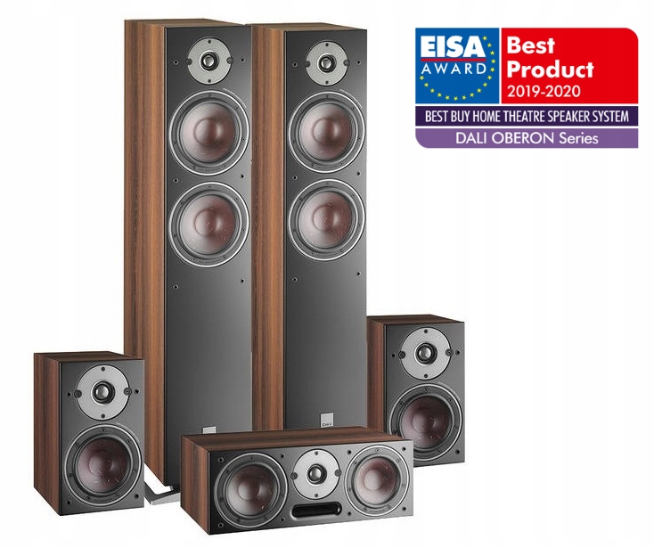 DALI OBERON MEGA KINO 7.0 ATMOS Z DENON AVR-X1700H System dźwięku 7.0