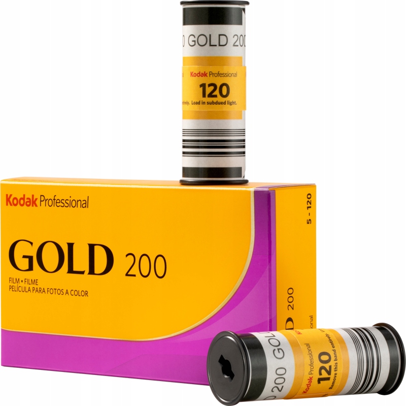 

Kodak Gold 200 Professonal film kolorowy typ 120