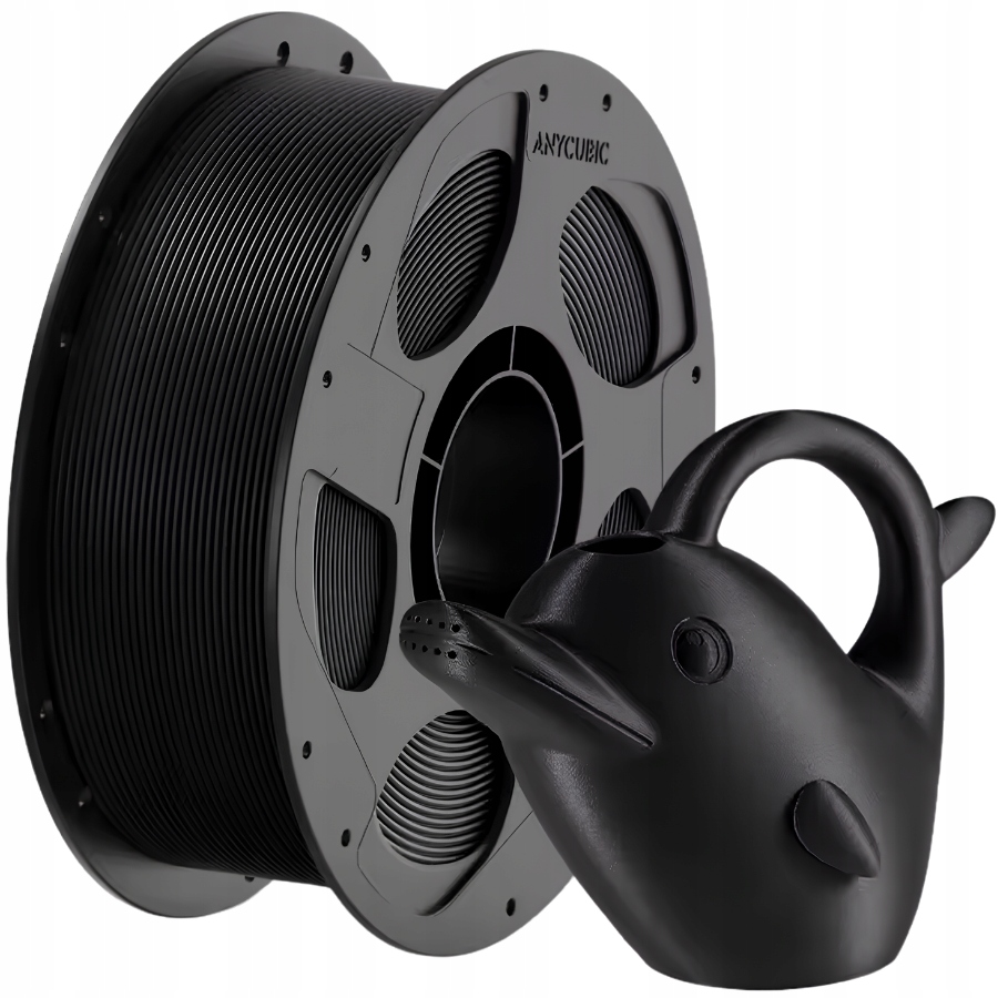 Filament Anycubic Petg-cf Black Černý 1 kg Odolné Uhlíkové Vlákno
